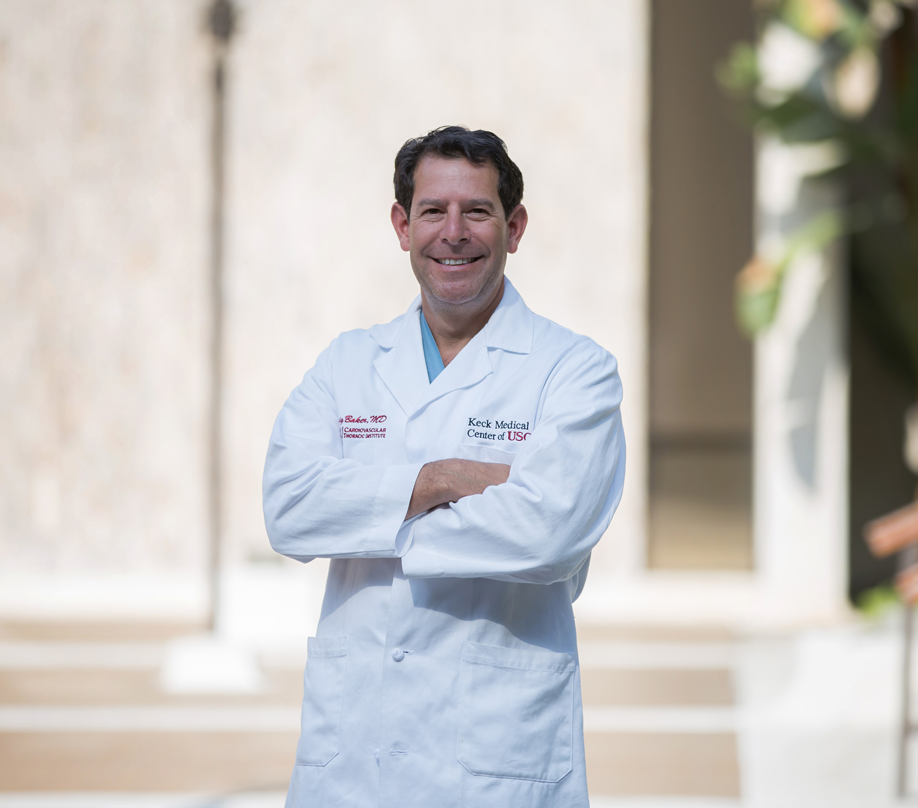 Dr. Craig Baker, a cardiac and cardiothoracic surgeon at Keck Medicine of USC