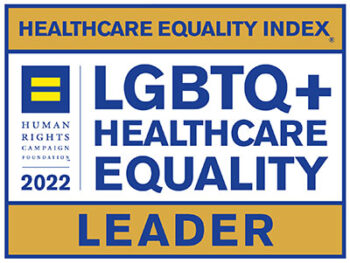 LGBTQ Healthcare Equality Badge 2022