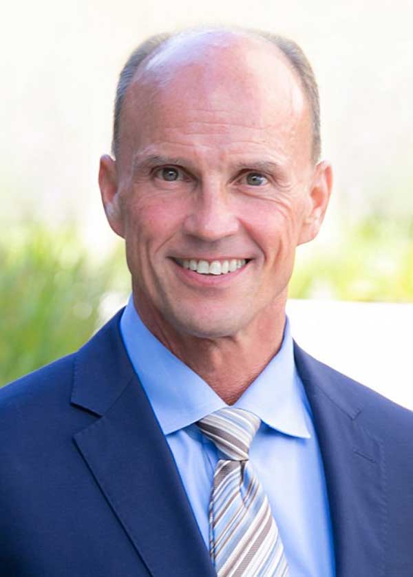 Rod Hanners, the CEO of Keck Medicine, smiling