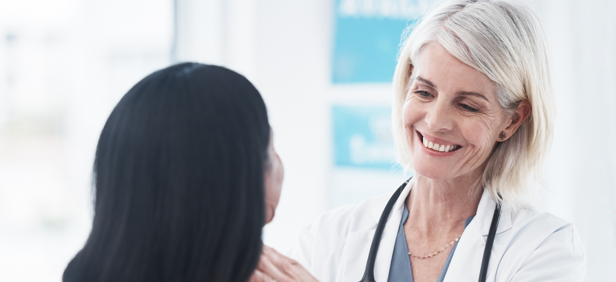 Person with doctors
