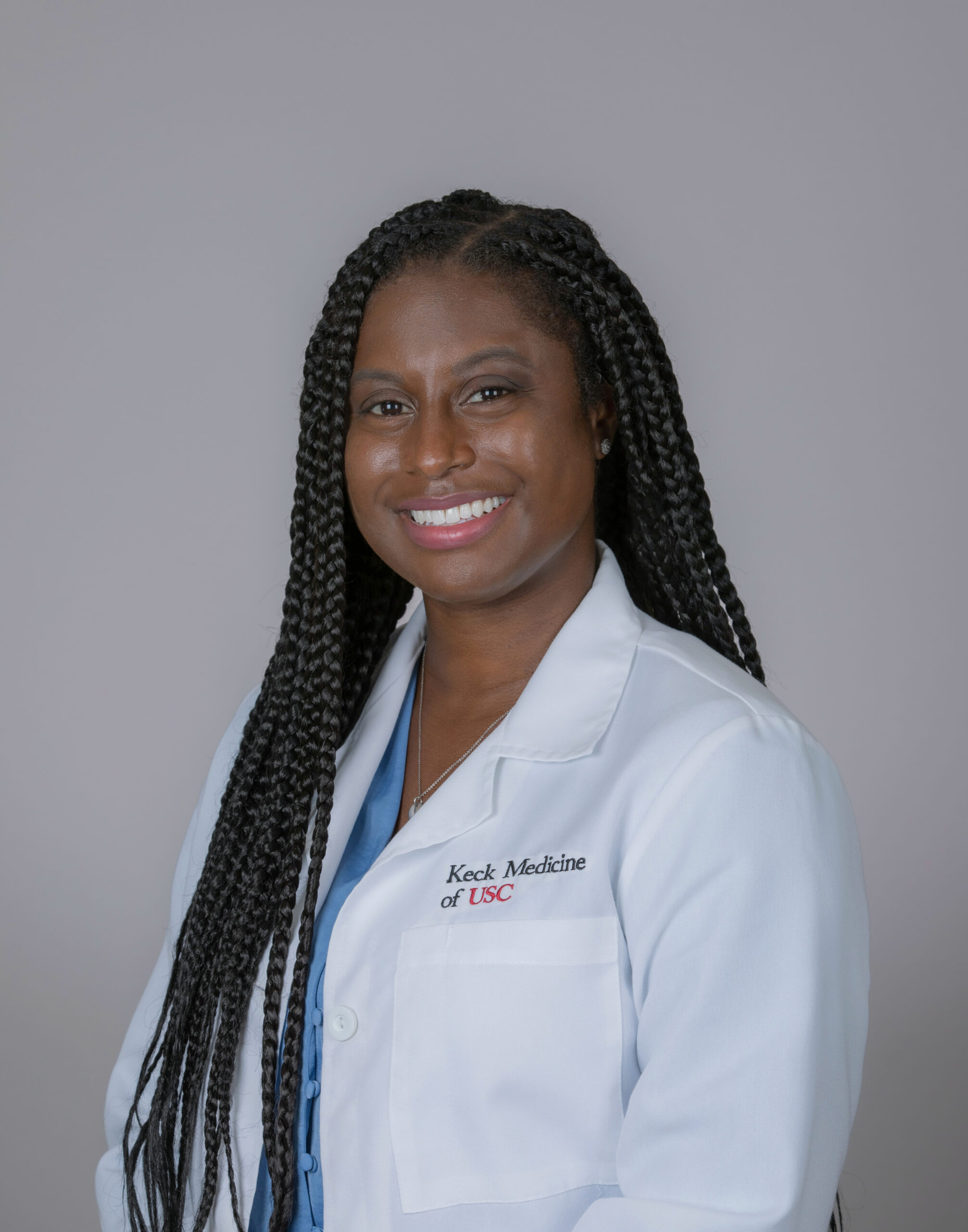 A portrait of Dr. Odufalu.