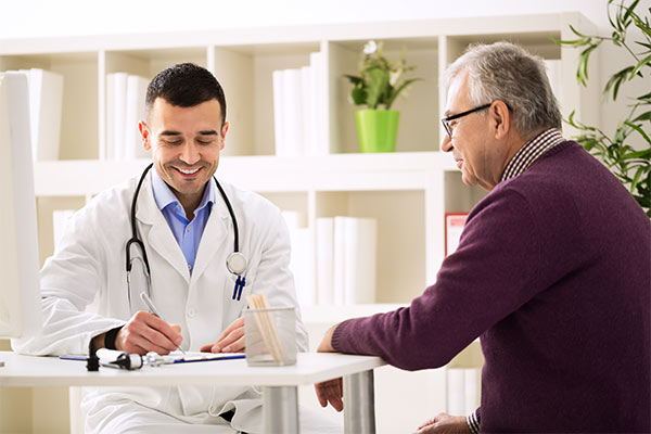 A man gets care for Myocardial Infarction Complications.